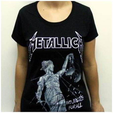 Tricou girlie METALLICA - And Justice For All