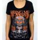 Tricou girlie BRING ME THE HORIZON - Owl And Skulls 