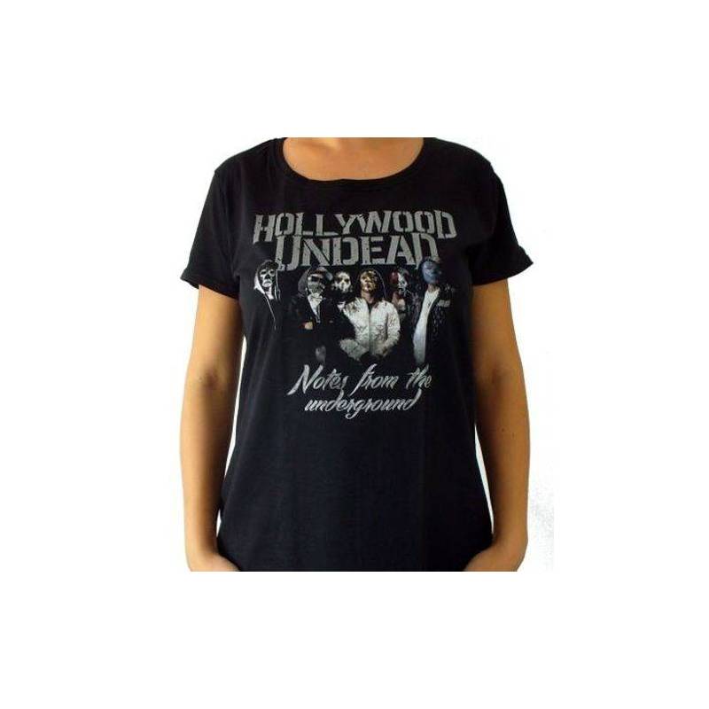 Tricou Girlie HOLLYWOOD UNDEAD - Notes From The Underground