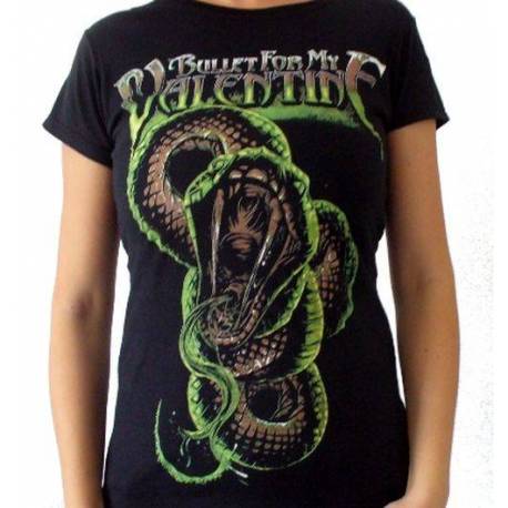 Tricou fete BULLET FOR MY VALENTINE - Snake