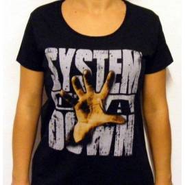 Tricou girlie SYSTEM OF A DOWN - Hand