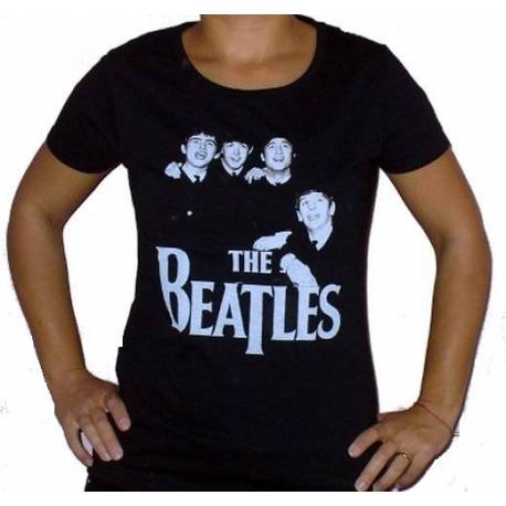 Tricou girlie THE BEATLES - Band