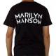 Tricou MARILYN MANSON - Logo & Skulls