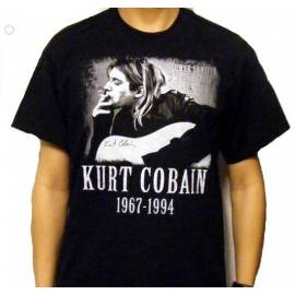 Tricou NIRVANA - Kurt Cobain Smoking