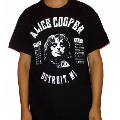 Tricou ALICE COOPER - Detroit 1972