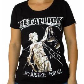 Tricou fete METALLICA - And Justice for All