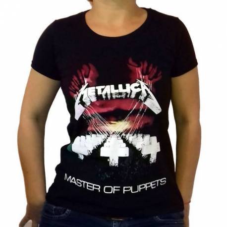 Tricou fete METALLICA - Master of Puppets