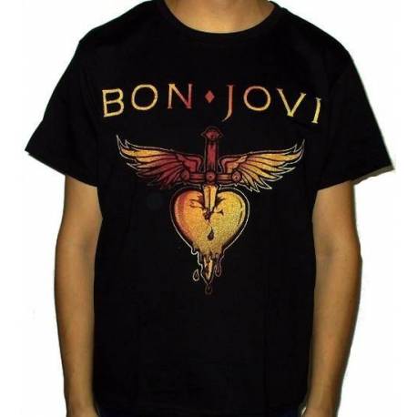 Tricou BON JOVI - Gold Logo
