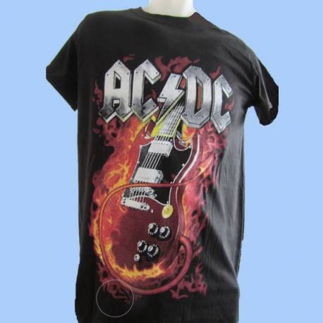 Tricou pentru copii AC/DC - Devil Guitar