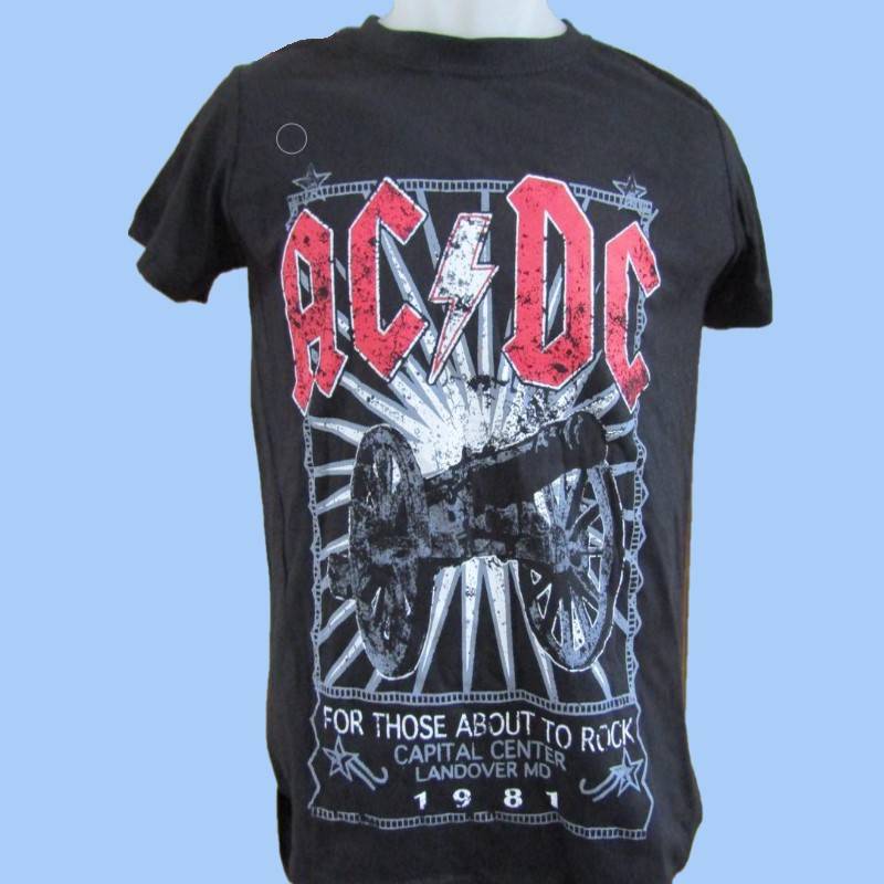 factory threaten Fume Tricou rock pentru copii AC/DC - For Those About To Rock