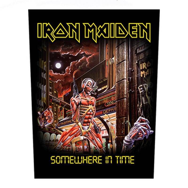Backpatch IRON MAIDEN - Somewhere In Time