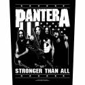Back patch PANTERA - Stronger Than All