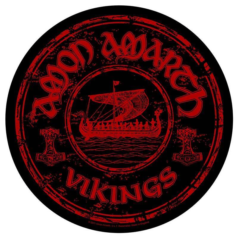 Back patch AMON AMARTH - Vikings Circular