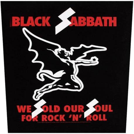 Back patch BLACK SABBATH - We Sold Our Souls