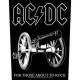 Back patch AC/DC - For Those About To Rock