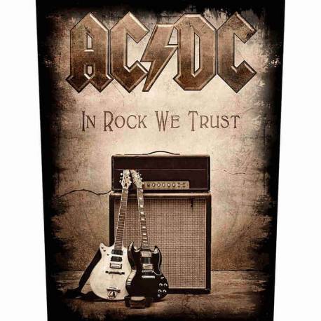 Back patch AC/DC - In Rock We Trust