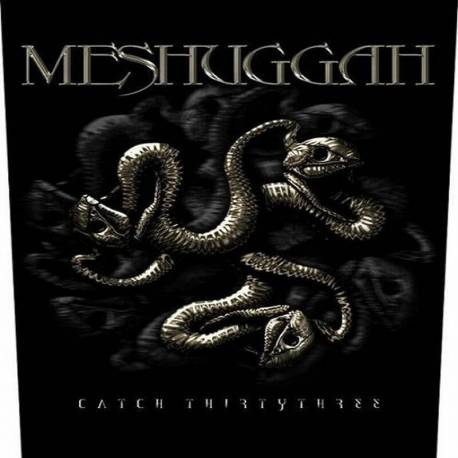 Back patch MESHUGGAH - Catch 33