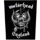 Backpatch MOTORHEAD - England