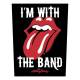 Back patch THE ROLLING STONES - I m With the Band