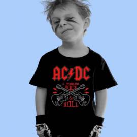Tricou pentru copii AC/DC - I Wanna Rock