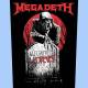 Backpatch MEGADETH - Tombstone