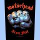 Backpatch MOTORHEAD - Iron Fist