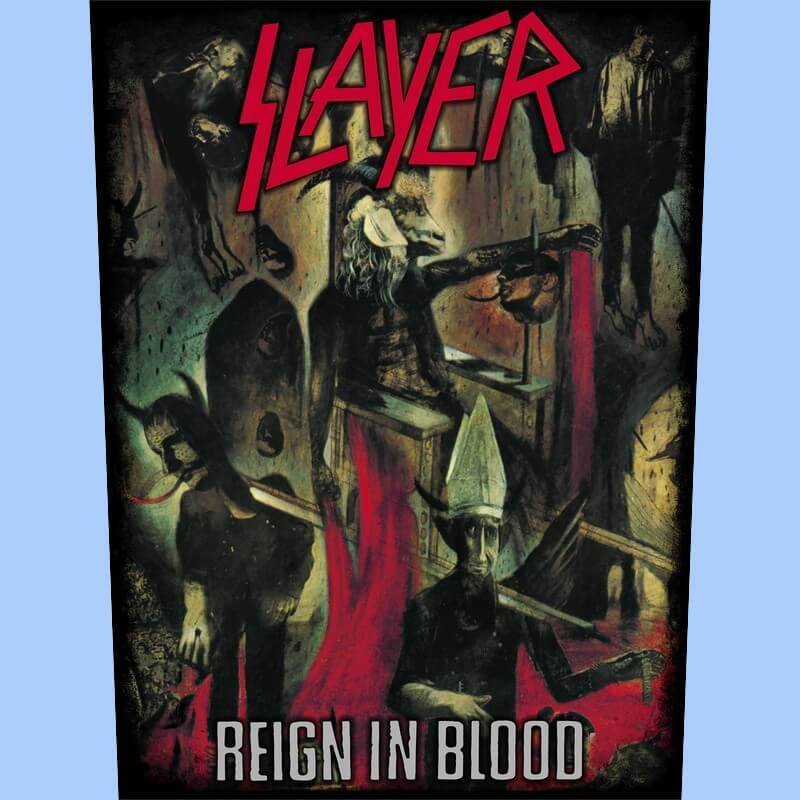 Back patch SLAYER - Reign in Blood