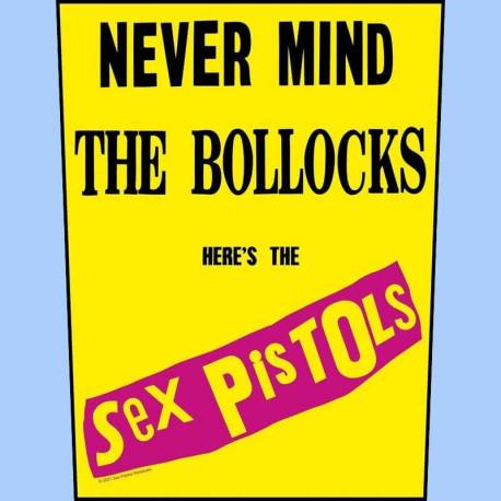 Backpatch SEX PISTOLS - Never Mind the Bollocks