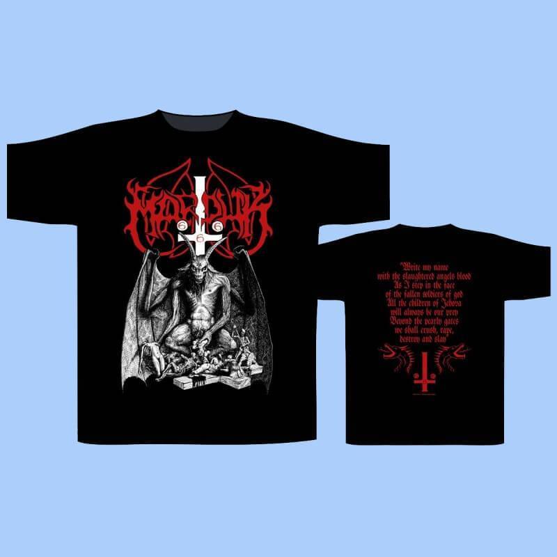 Tricou MARDUK - Demon with Wings