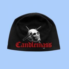 Caciula CANDLEMASS - Skull and Logo